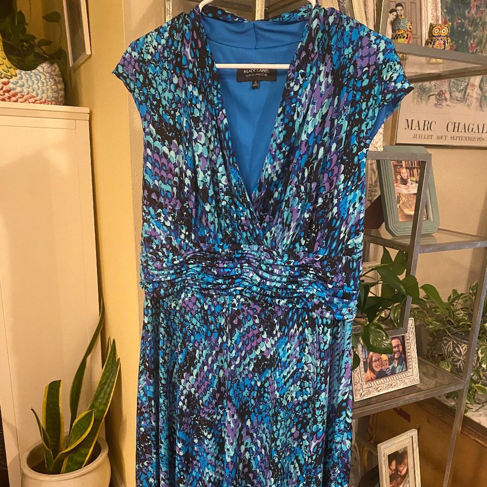 Beautiful Black Label by Evan Picone Dress Sz 16